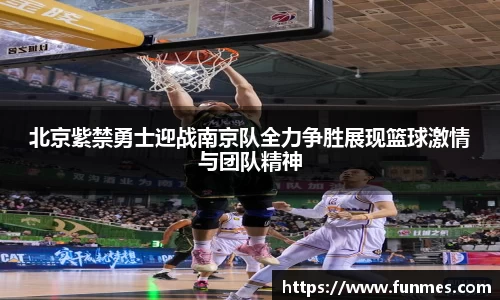 北京紫禁勇士迎战南京队全力争胜展现篮球激情与团队精神